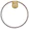 12 Pack: Anchor® 10" Faux Wood Round Embroidery Hoop & Frame